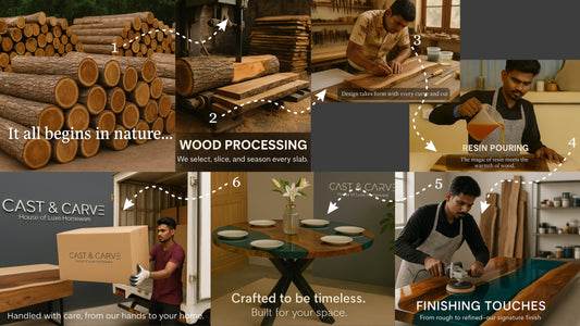 Our Journey: From Raw Timber to Luxe Homeware